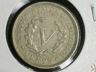 1891 XF+ V Liberty Nickel (1111 51)  