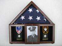 Military Honors, Flag/Photo Display Case, #10805  