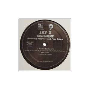  Sunshine [Vinyl] Jay Z Music