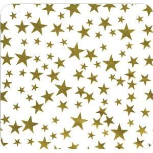 Designer Gift Tissue Paper   240 Sheets 20 x 30 (METALLIC GOLD STAR 