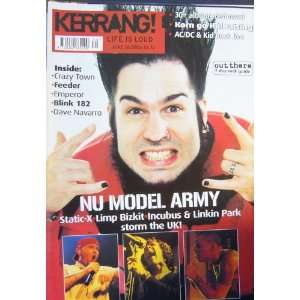  Kerrang Issue 857, June 16, 2001 Static X, Feeder, Crazy 