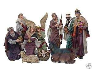 Resin Nativity Set 53 inches 11 pcs Life Size christmas  