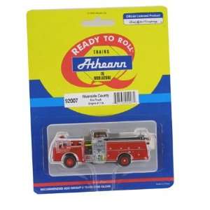  HO RTR Ford C Fire Truck, Riverside County: Toys & Games