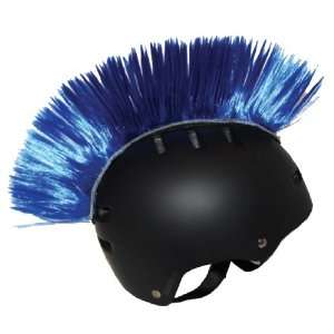 PC RACING Helmet Customization Blue Mohawk   Give your helmet some 