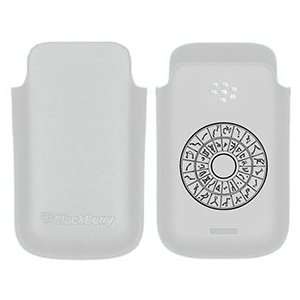  Stargate Circle Symbol on BlackBerry Leather Pocket Case 