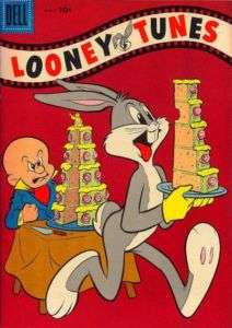 LOONEY TUNES #173 Very Good Bugs Bunny Dell Comics 1956  