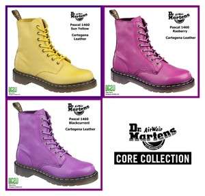   Martens Airwair Womens 1460 Core Pascal Soft Cartegena Leather Boots