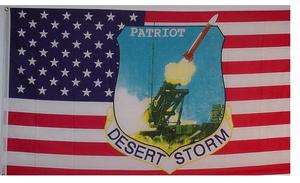 Desert Storm Patriot Missile(1992 Gulf War) 3X5 FLAG  