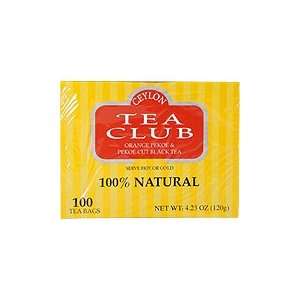   Pekoe & Pekoe Cut Black Tea   100% Natural, 100 bags,(Ceylon Tea Club