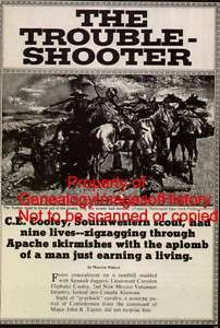 Cooley   Pioneer Frontier Cavalry Scout + Genealog  