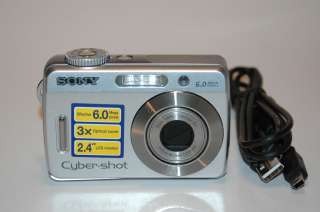 Sony Cyber shot DSC S500 6.0 MP Digital Camera   Silver 0027242692541 