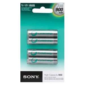  Sony Electronics, SONY NHAAAB4EN Ni MH AAA Battery 4pk 