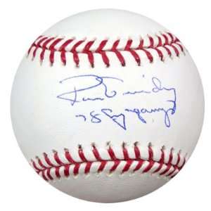  Ron Guidry Autographed Baseball   78 Cy Young PSA DNA 