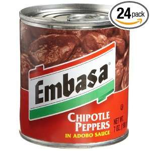 Embasa Peppers Chipotle 24 Case 7 Ounce Packages (Pack of 24)  