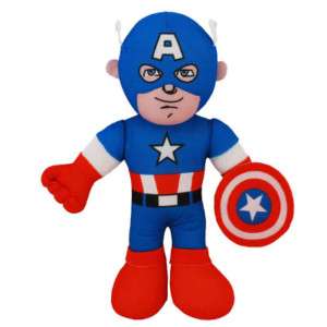 Superhero Squad Marvel Captain America Plush 18 INCHES!  