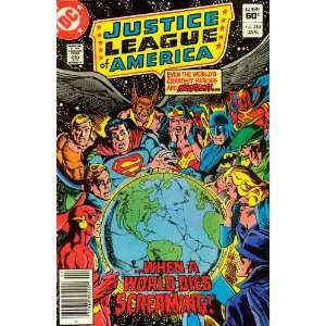    Justice League America #210 When a World Dies Screaming!: Books