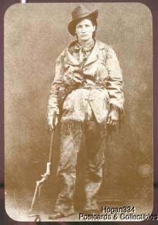 Old West Calamity Jane 1848   1903 Postcard  