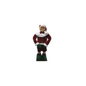   Life Sized Standing Decorative Plush Christmas Elf