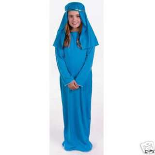 Virgin Mary Saint Nativity Costume Girls 4 6 NWT  