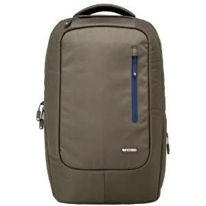  Incase Nylon Compact Backpack   Taupe/Blue   CL55337 
