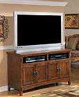 oak tv stand  