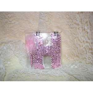  Ganz EL 2757 Letter H Notepad Pink with Matching Pen 