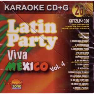  Karaoke Music CDG: Tropical Zone Latin Party CDG LPT 1026 