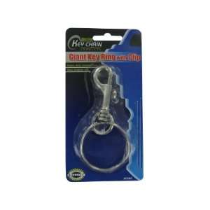  Giant key ring with clip   Case of 96