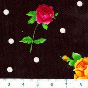  56 Wide PiquÃ© Rose Dot Fabric By The Yard: Arts 