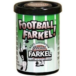    Pocket Farkel Dice Game   Miniature Set   Football: Toys & Games