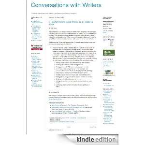  Conversations with Writers Kindle Store Conversations 