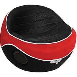 Black/ Red BoomPod Game Chair with Two Speakers  Overstock