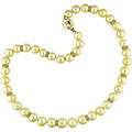   South Sea Pearl and Diamond Necklace (10 12.5 mm)  Overstock