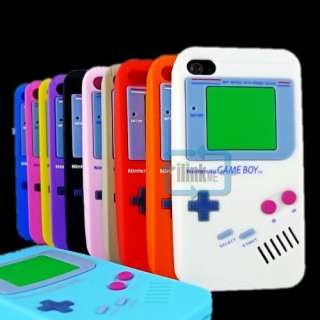 Nintendo Silicone Cover Case Game Boy For AT&T Verizon Sprint iPhone 4 