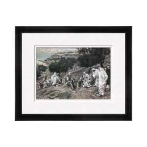 Jesus Healing The Lame The Blind Framed Giclee Print 