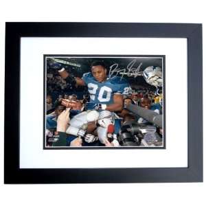   CUSTOM FRAMED   2000+ Yards in a single season Sports Collectibles