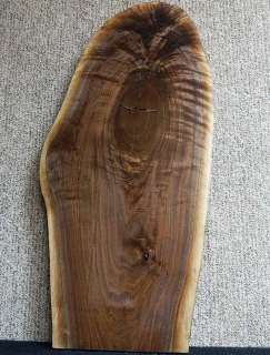   Figured Black Walnut Live Edge Craftwood Lumber Slab 1831  