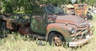 1954 OLD ANTIQUE 6500 Chevy PICKUP Truck FOR PARTS #7  