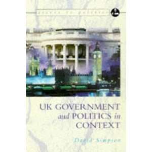  Government and Politics of the UK in Context (Access to 