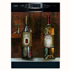 Appliance Art Old World Wine Dishwasher Cover  