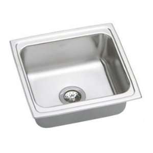 Lustertone Collection DLFR191810 19 Top Mount Single Bowl Stainless 
