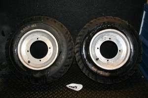 Polaris Outlaw 450 MXR Front wheels rims tires  