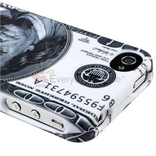 US Dollar Money Style Hard Cover Case For Apple iPhone 4 4G 4S 4th Gen 