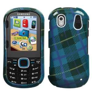   Intensity II) ,Blue Plaid Weave Phone Protector Cover 