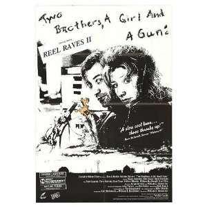  Two Brothers A Girl And A Gun Original Movie Poster, 27 x 