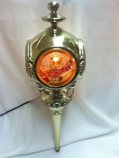 S5 JOS SCHLITZ BEER SIGN OLD LIGHTED WALL SCONCE CARRIAGE LIGHT 4 
