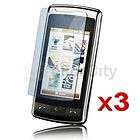  REUSABLE LCD SCREEN PROTECTOR FILM FOR LG enV Touch enVy VX11000 NEW