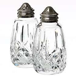Waterford Crystal Lismore Salt and Pepper Shakers Set   