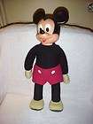 Disney Mickey Mouse Football Referee Plush Doll 15 Tall