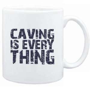  Mug White  Caving is everything  Hobbies Sports 